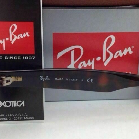 LIKE NEW RayBan Wayfarer RB2140 Tortoise Brown Ray ban sunglasses - Picture 10 of 16